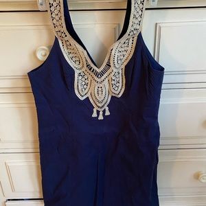 Lilly Pulitzer navy shift